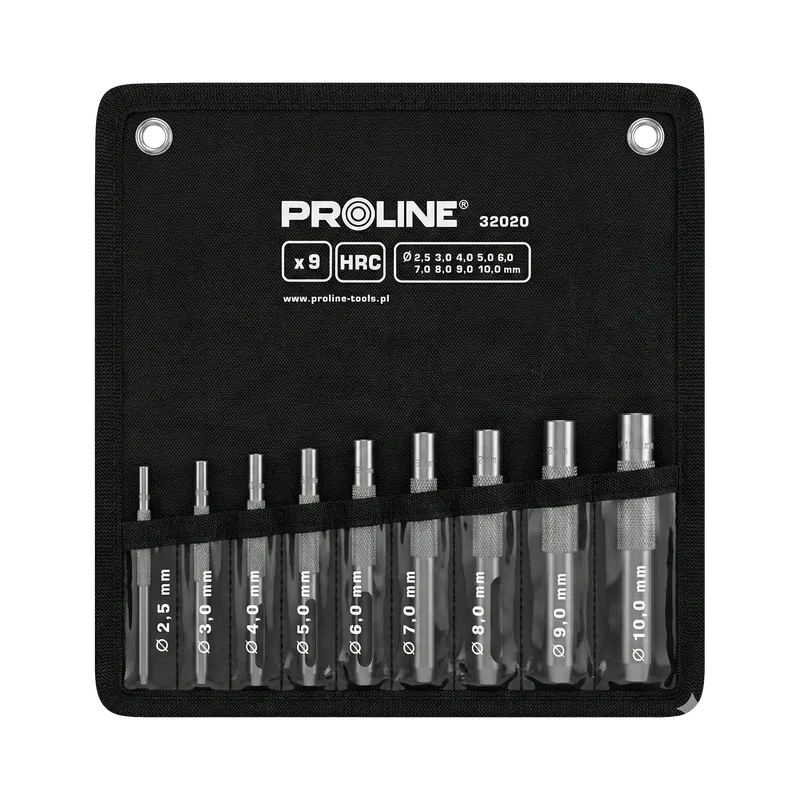 Set Perforatoare 2.5-10.0MM - 9P.
