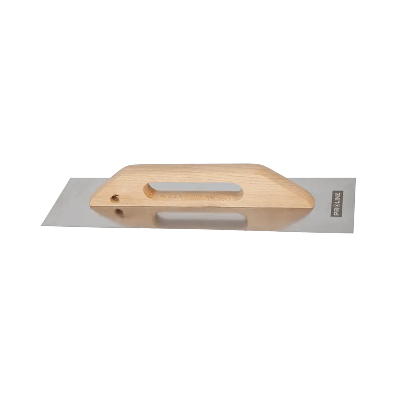 Gletiera Inox cu Maner Lemn 480X130MM