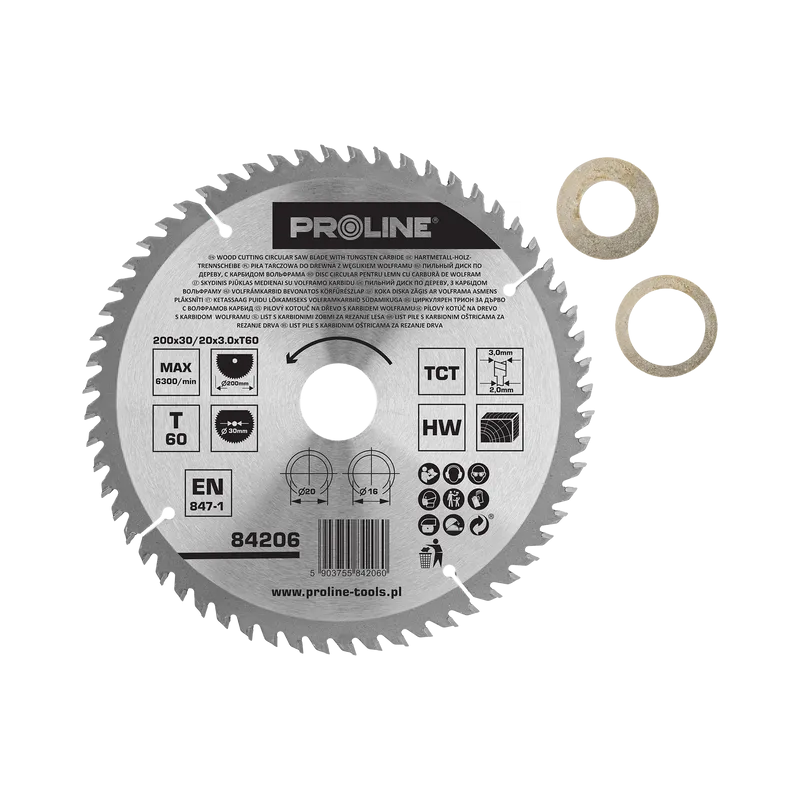 Disc Circular pentru Lemn cu Dinti Vidia 200MM / 60D.