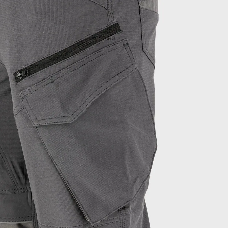 Pantalon Lucru Slim-Fit-Elastic Intarit / Gri - M
