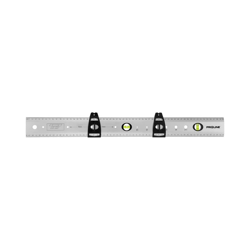 Rigla Aluminiu cu Scala Metrica si Boloboace 600MM