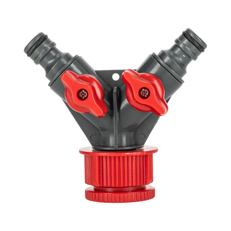 Conector Distribuitor cu 2 Robineti 1" - 3/4" / Blister