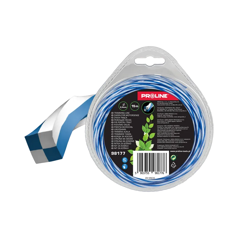 Fir Motocoasa Ranforsat - Carou-Rasucit 2.4MM / 15M