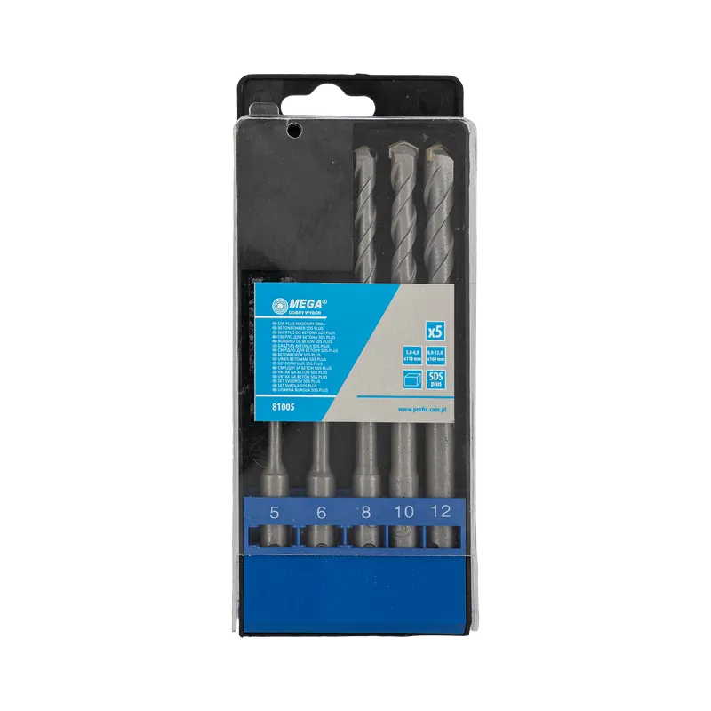 Set Burghie Beton SDS Plus 110/160MM - 5P.