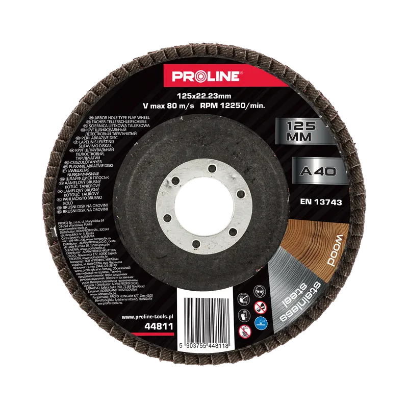 Disc Abraziv Lamelar 125MM - GR.40