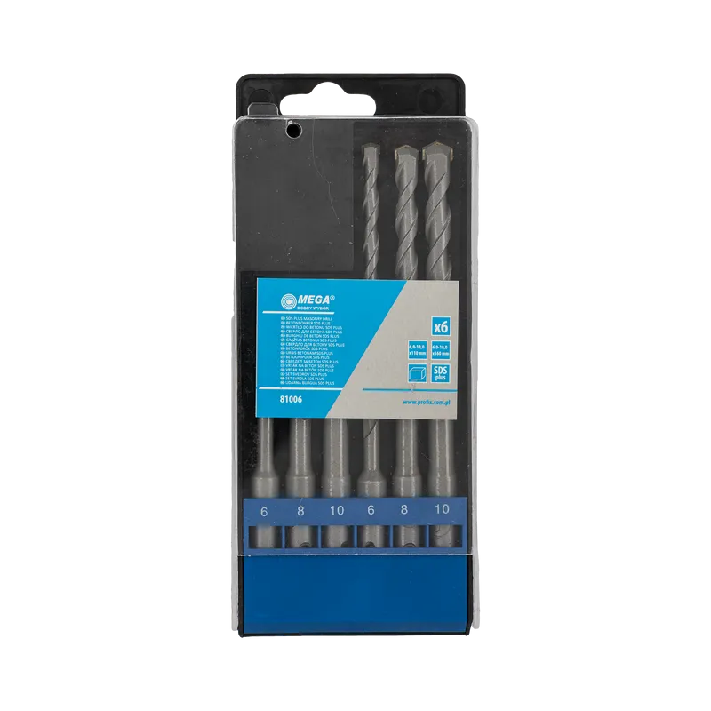 Set Burghie Beton SDS Plus 110/160MM - 6P.