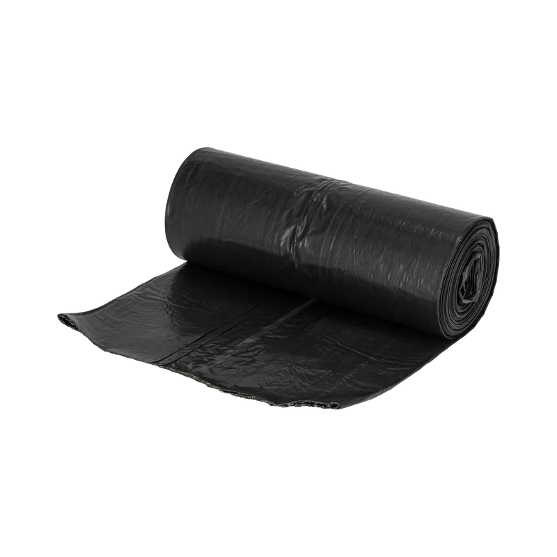 Saci Menaj Polietilena 120L / Negru, 10/Set