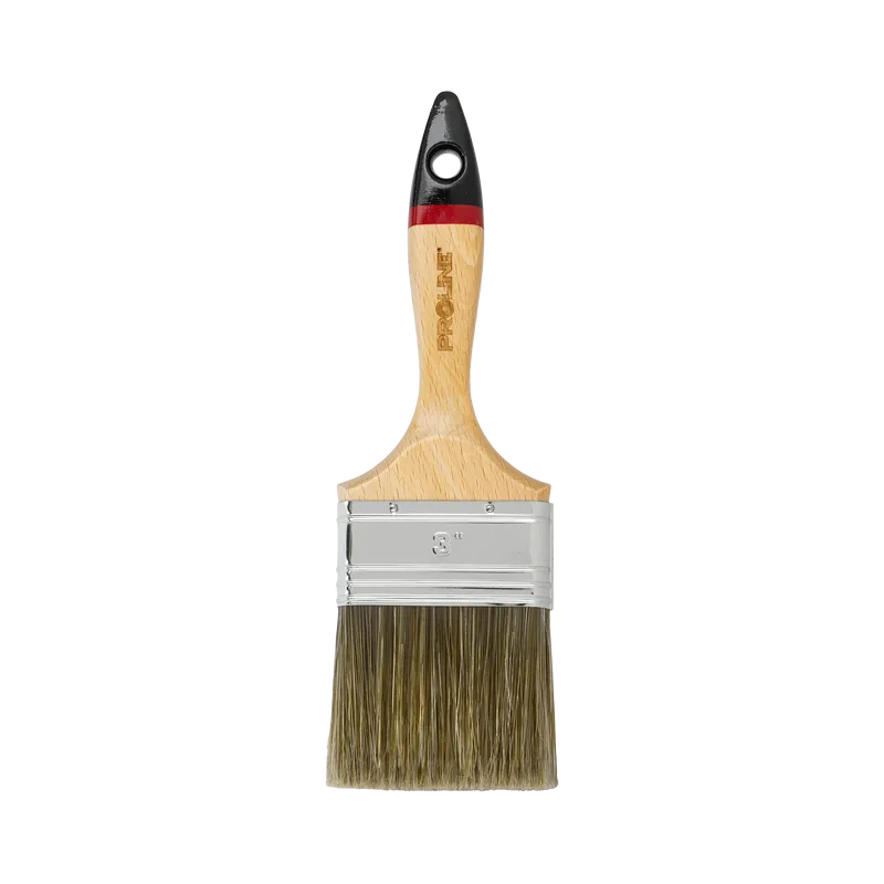 Pensula Vopsele Acrilice cu Maner Lemn - 3"