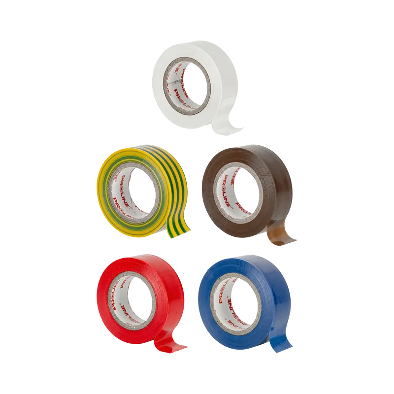 Benzi Izolatoare Multicolor 19X0.13MM / 10M, 5/Set