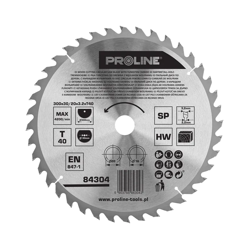 Disc Circular pentru Lemn cu Dinti Vidia 300MM / 40D.