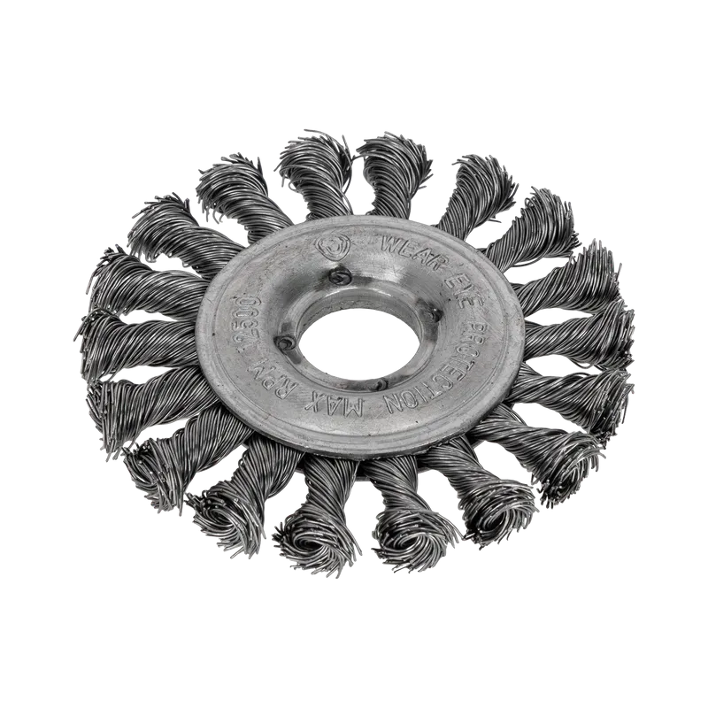Perie Sarma Impletita Tip Circular cu Orificiu 100MM