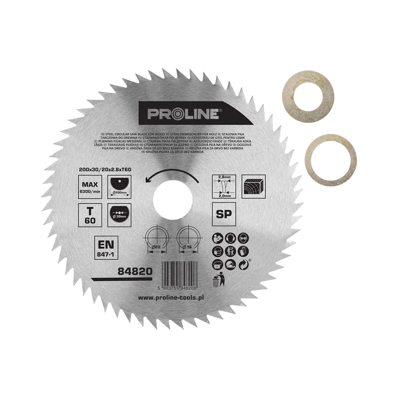 Disc Circular pentru Lemn 200MM / 60D.