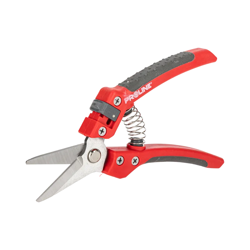 Foarfeca Vie Inox Alungita cu Maner Soft-Touch / 18MM