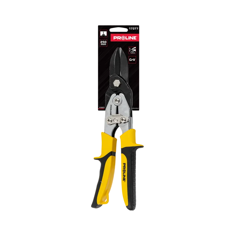 Foarfeca Tabla cu Maner Plastic 250MM / Cioc Drept