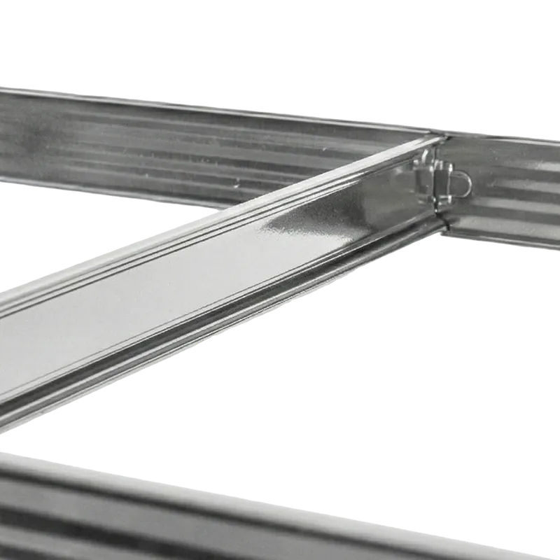 Raft Metalic Blat-Lucru - 5P / 180X100X60X30CM / 175KG