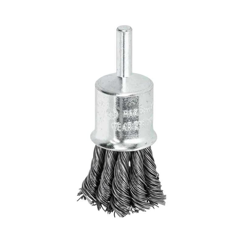 Perie Sarma Impletita Tip Cupa Mica cu Tija 22MM