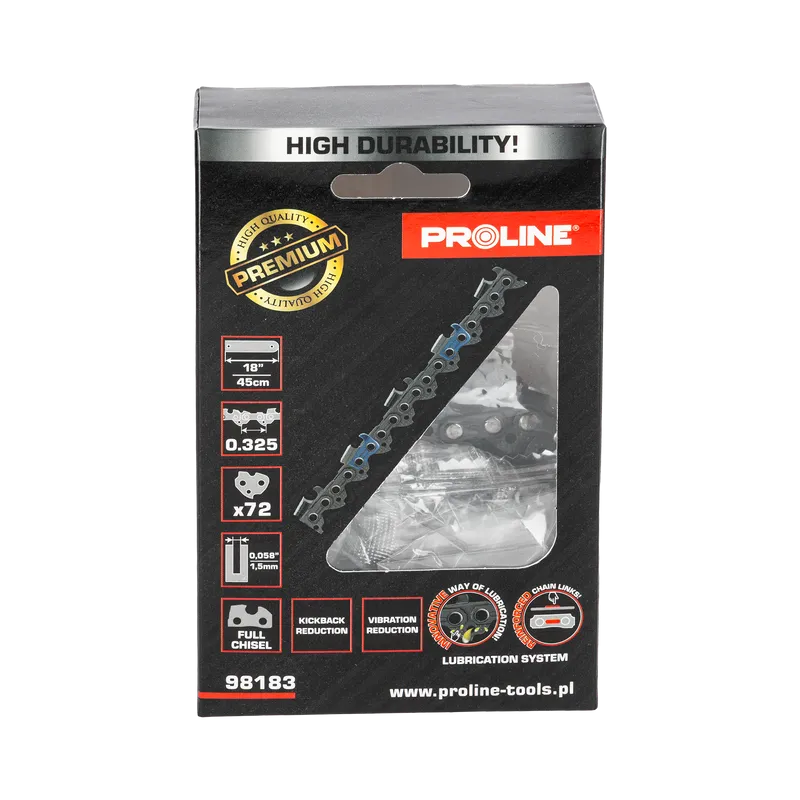 Lant Motoferastrau 18" / 0.325" / 1.5MM / 72 Segmente