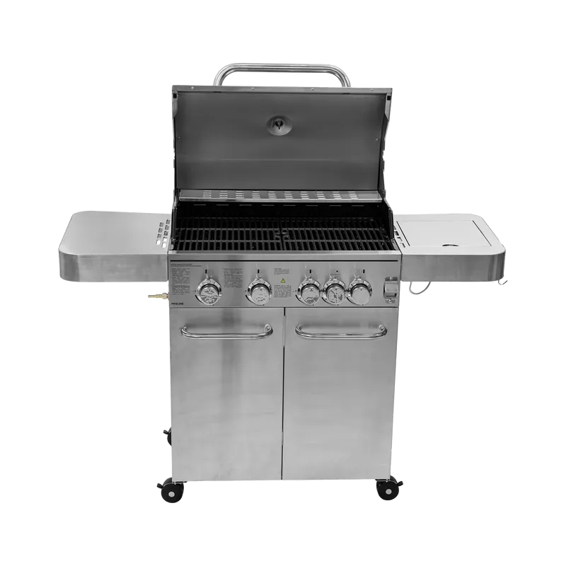Grill Gaz Inoxidabil - 4+1 Arzatoare / 17.15KW