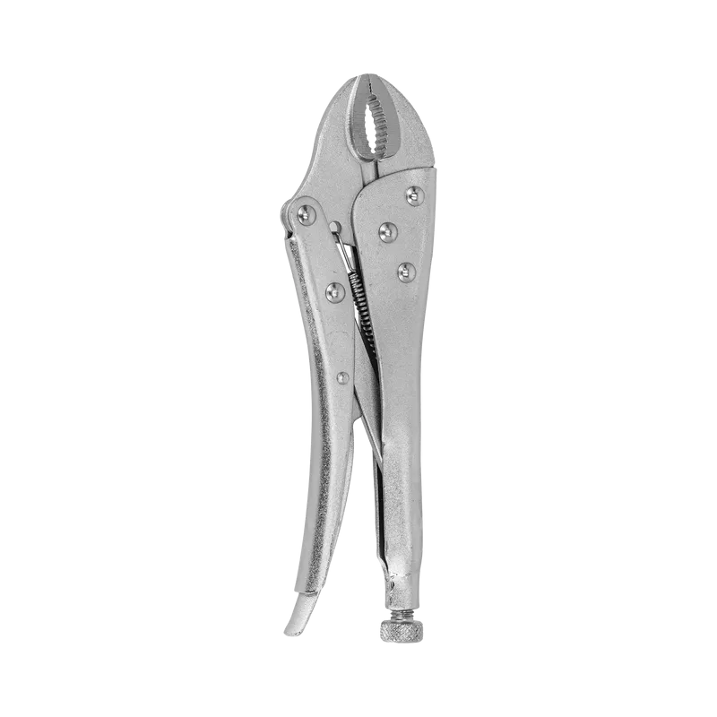 Cleste Blocare Nichelat cu Cioc Rotunjit 180MM