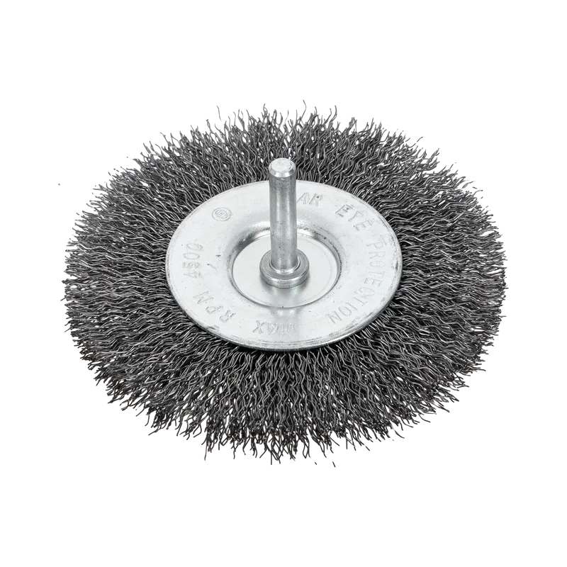 Perie Sarma Tip Circular cu Tija 100MM