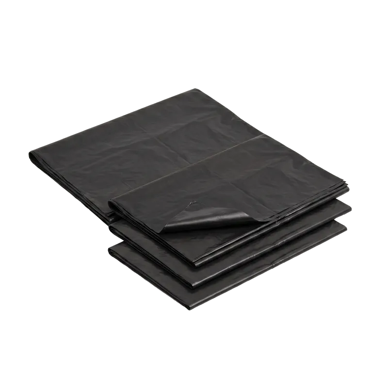 Saci Moloz Polietilena 80L / Negru, 10/Set