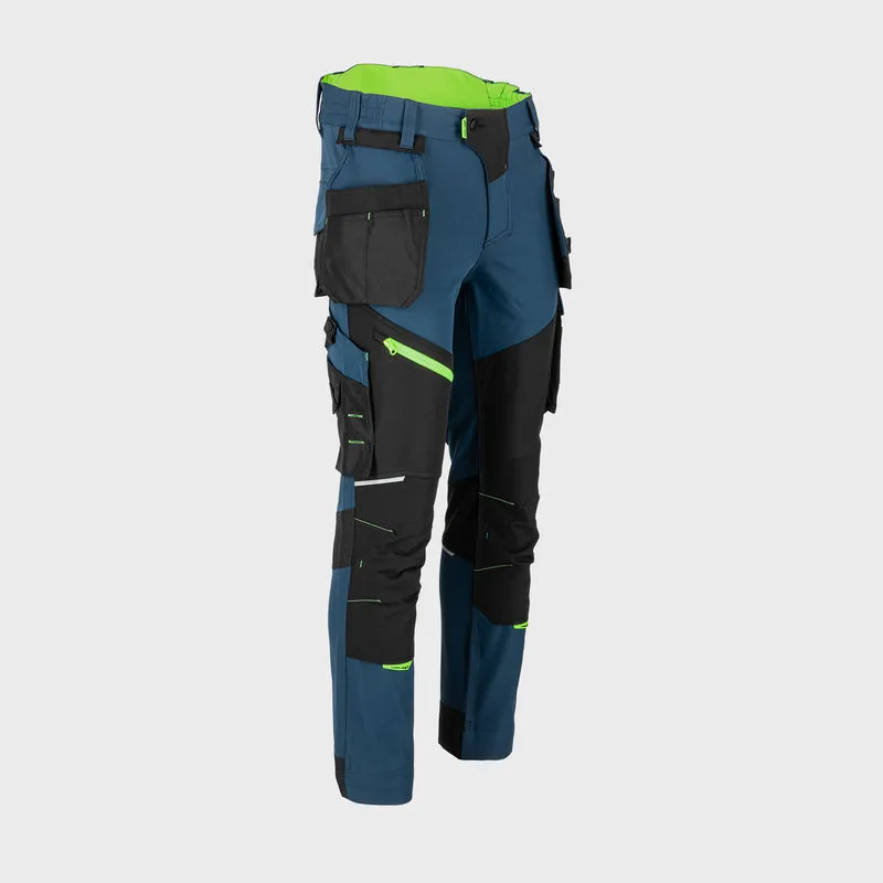 Pantalon Lucru Super-Flexibil / Albastru - L