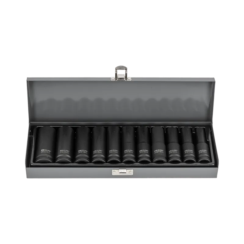 Set Tubulare Adanci de Impact 1/2" 10-24MM - 11P.