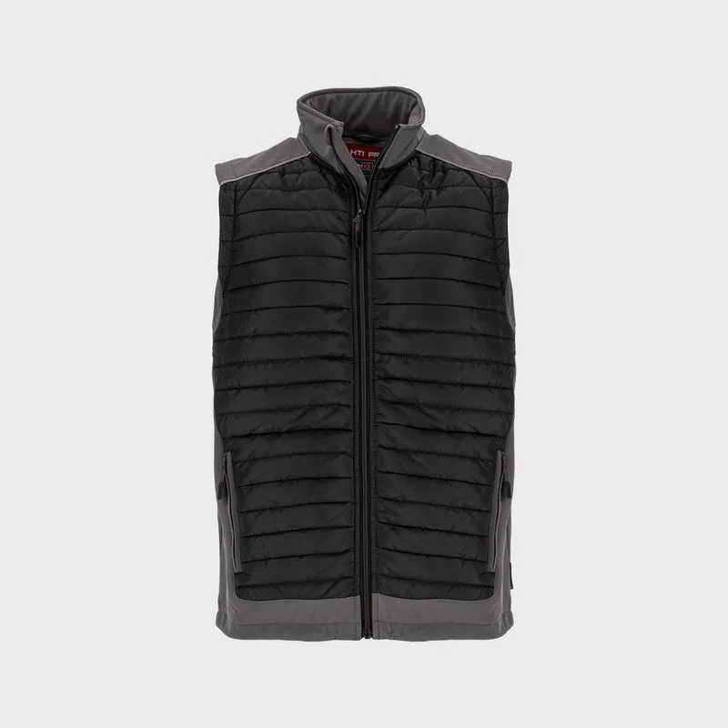 Vesta Matlasata / Negru-Cenusiu - 2XL