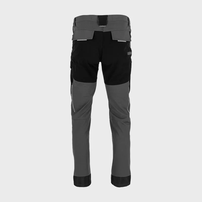 Pantalon Lucru Slim-Fit-Flexibil / Gri - 3XL