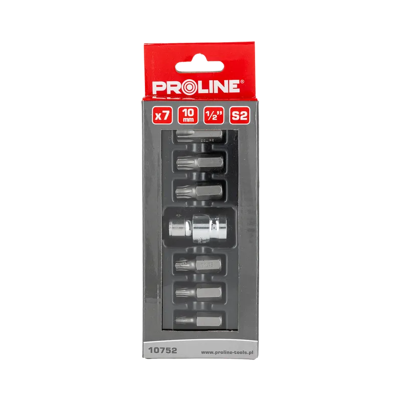 Set Varfuri Torx cu Orificiu CR-VA S2 - 7P.