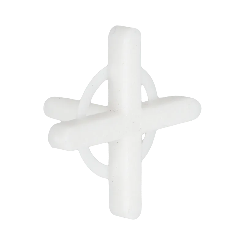 Distantiere Faianta Tip Cruce cu Inel 2.5MM, 75/Set