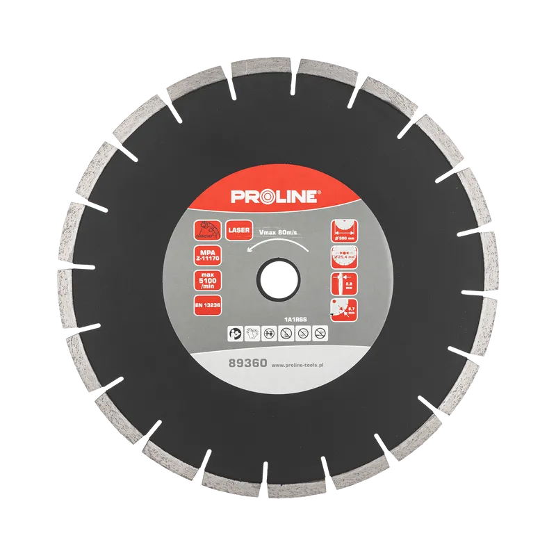 Disc Diamantat Segmentat Laser de Granit 300MM / 25.4MM