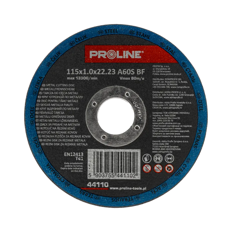 Disc Debitare Metal Extra Dur 115X1.0MM / A60S
