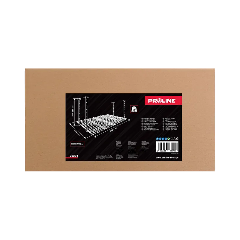 Grilaj Tavan cu Inaltime Reglabila 1520X1140/737-990MM