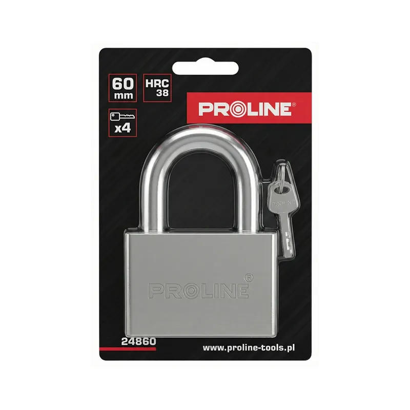 Lacat Securizat cu Tija Externa Curbata 60MM