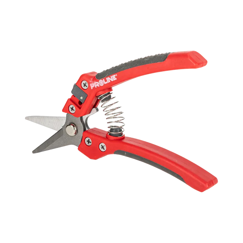 Foarfeca Vie Inox Alungita cu Maner Soft-Touch / 18MM