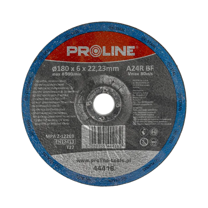 Disc Polizare Depresat 180X6.0MM / A24R