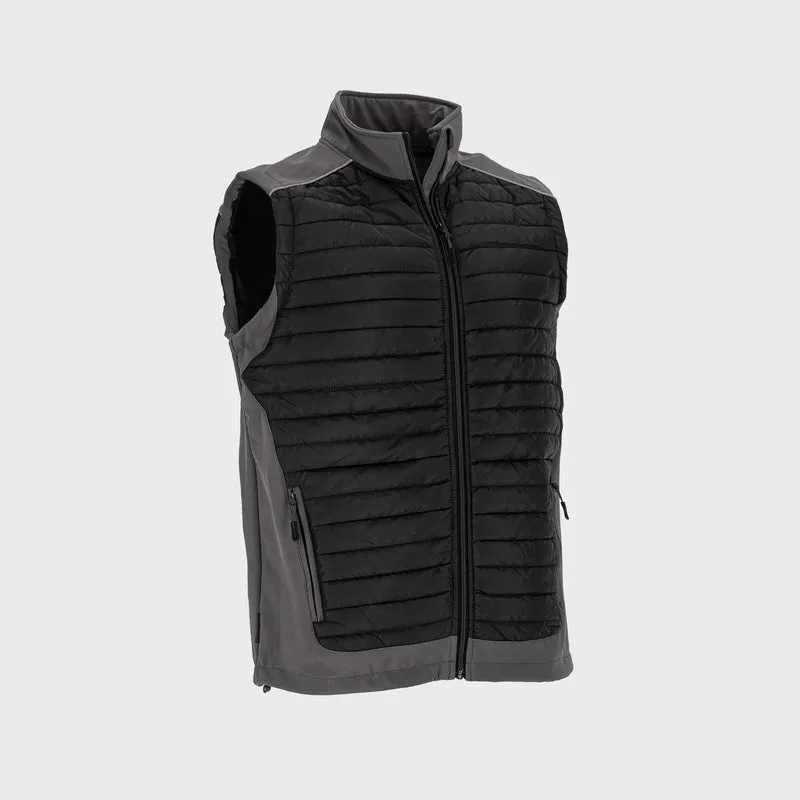 Vesta Matlasata / Negru-Cenusiu - 2XL