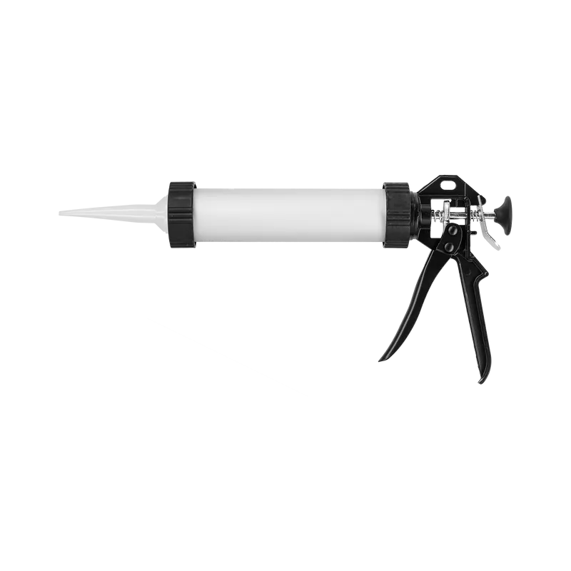 Pistol Silicon cu Tub Dozator si Maner Aluminiu 225MM
