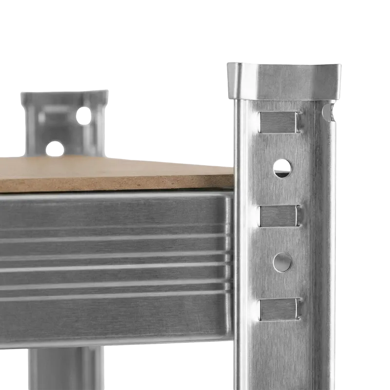 Raft Metalic - 4P / 150X75X30CM / 100KG / Galvanizat