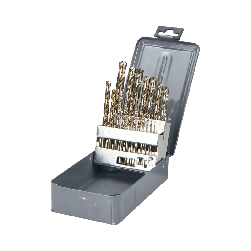 Set Burghie Metal HSS-Co 135° in Cutie 1-10MM - 19P.