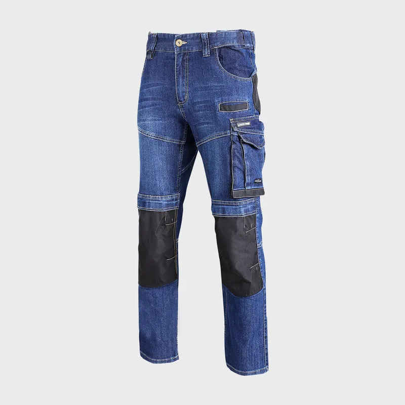 Pantalon Lucru Tip-Blugi Slim-Fit Elastic - 2XL/H-188