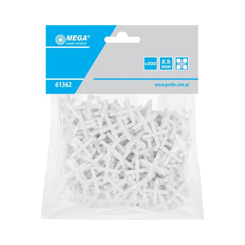 Distantiere Faianta Tip Cruce 2.5MM, 200/Set