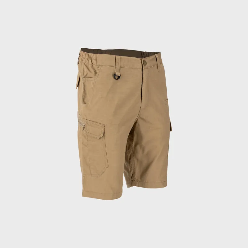 Pantalon Slim-Fit Scurt / Bej - S