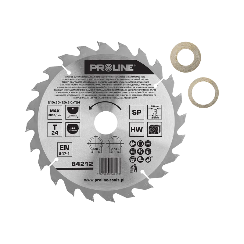 Disc Circular pentru Lemn cu Dinti Vidia 210MM / 24D.