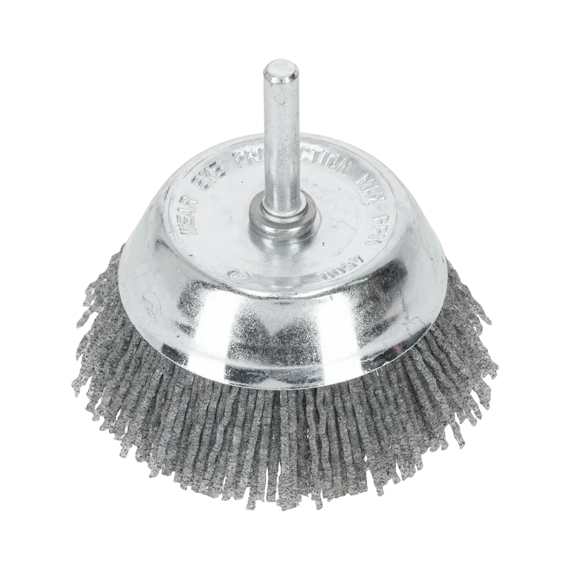 Perie Slefuire Tip Cupa cu Tija 75MM