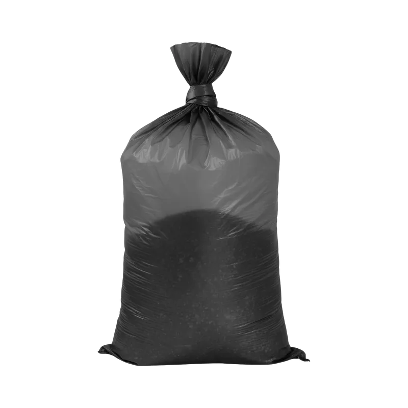 Saci Menaj Polietilena 120L / Negru, 10/Set