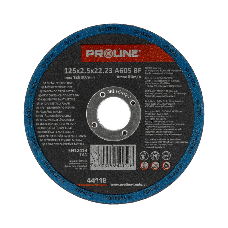 Disc Debitare Metal Extra Dur 125X2.5MM / A30S
