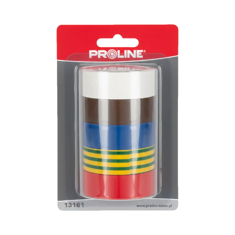 Benzi Izolatoare Multicolor 19X0.13MM / 10M, 5/Set