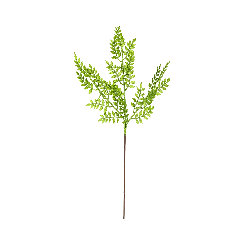 Crenguta Decorativa de Craciun - Sclipici Verde 82CM